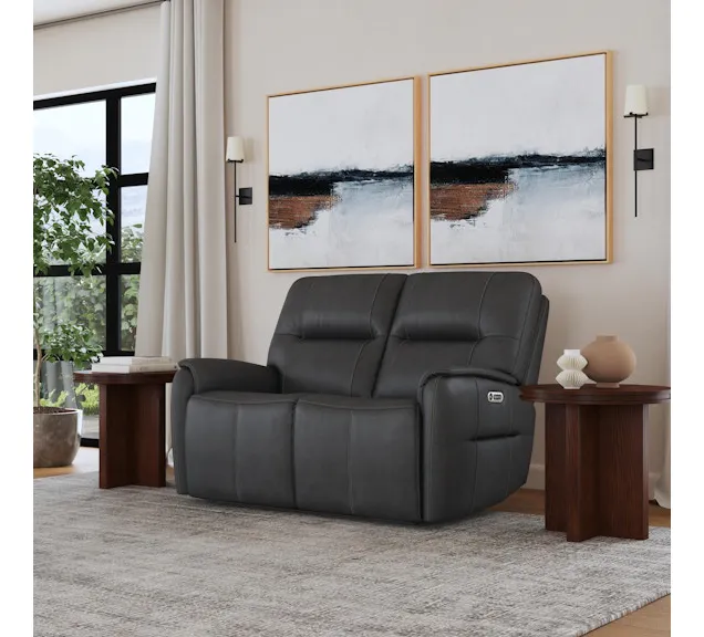 Flexsteel Furniture 1745-60PH Wilson Power Reclining Loveseat with Power Headrests Flexsteel Furniture 1745-60PH Wilson Power Reclining Loveseat with Power Headrests