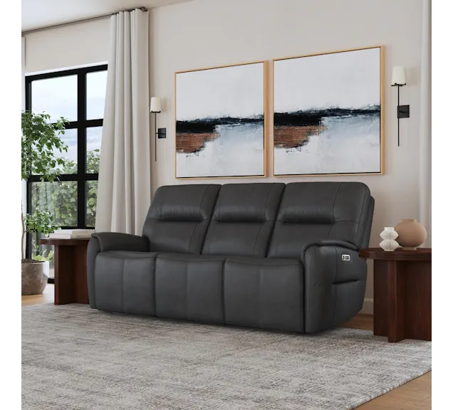 Flexsteel Furniture 1745-62PH Wilson Power Reclining Sofa with Power Headrests Flexsteel Furniture 1745-62PH Wilson Power Reclining Sofa with Power Headrests