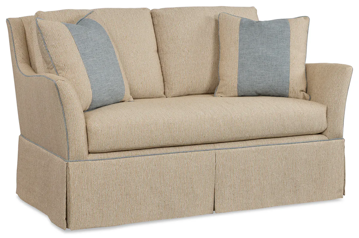 Jessica Charles 1790L Ensemble Skirted Loveseat Jessica Charles 1790L Ensemble Skirted Loveseat
