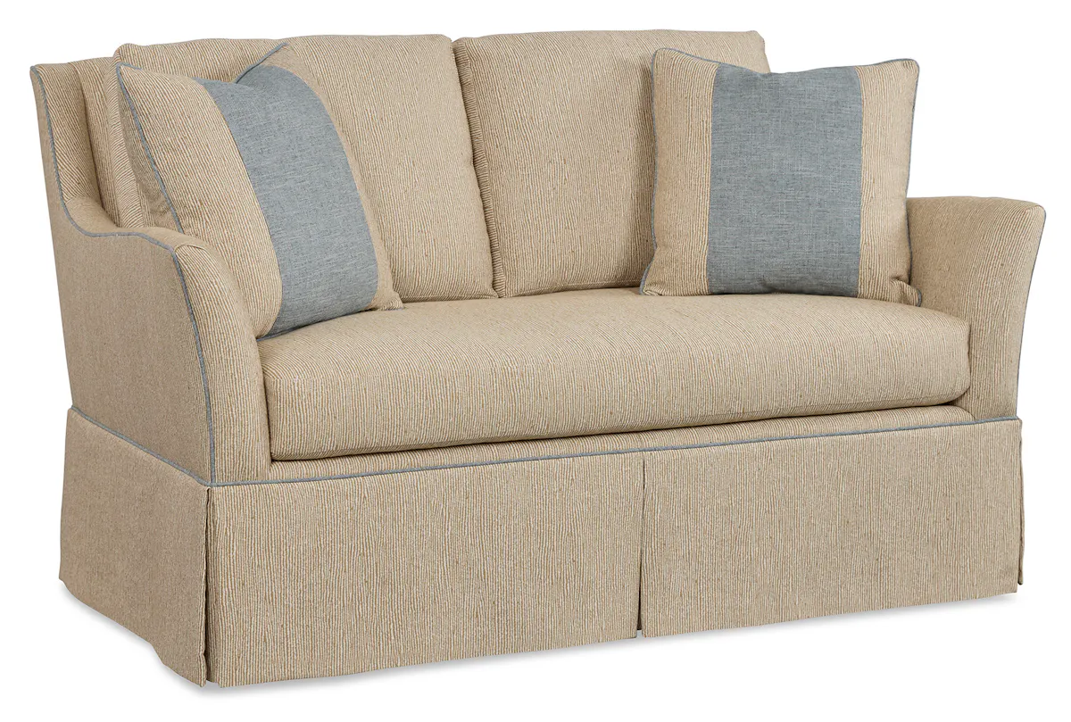Jessica Charles 1790L Ensemble Skirted Loveseat Jessica Charles 1790L Ensemble Skirted Loveseat