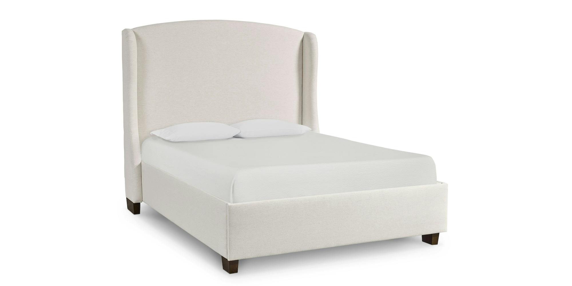 Bassett Furniture 1990-K139-1566-0 Paris Upholstered Twin Bed