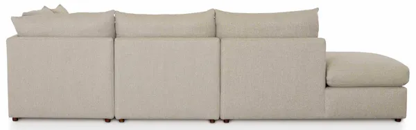 Bassett Furniture 2676-CSECTLBFC Beckham Bumper Modular Sectional with Console Bassett Furniture 2676-CSECTLBFC Beckham Bumper Modular Sectional with Console