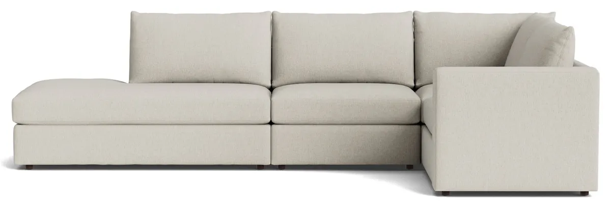 Bassett Furniture 2676-LSECTBWFC Beckham Bumper Modular L-Shaped Sectional Bassett Furniture 2676-LSECTBWFC Beckham Bumper Modular L-Shaped Sectional