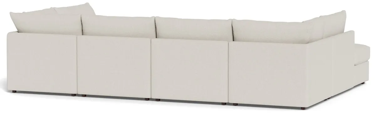 Bassett Furniture 2676-USECTBFC Beckham Bumper Modular U-Shaped Sectional Bassett Furniture 2676-USECTBFC Beckham Bumper Modular U-Shaped Sectional