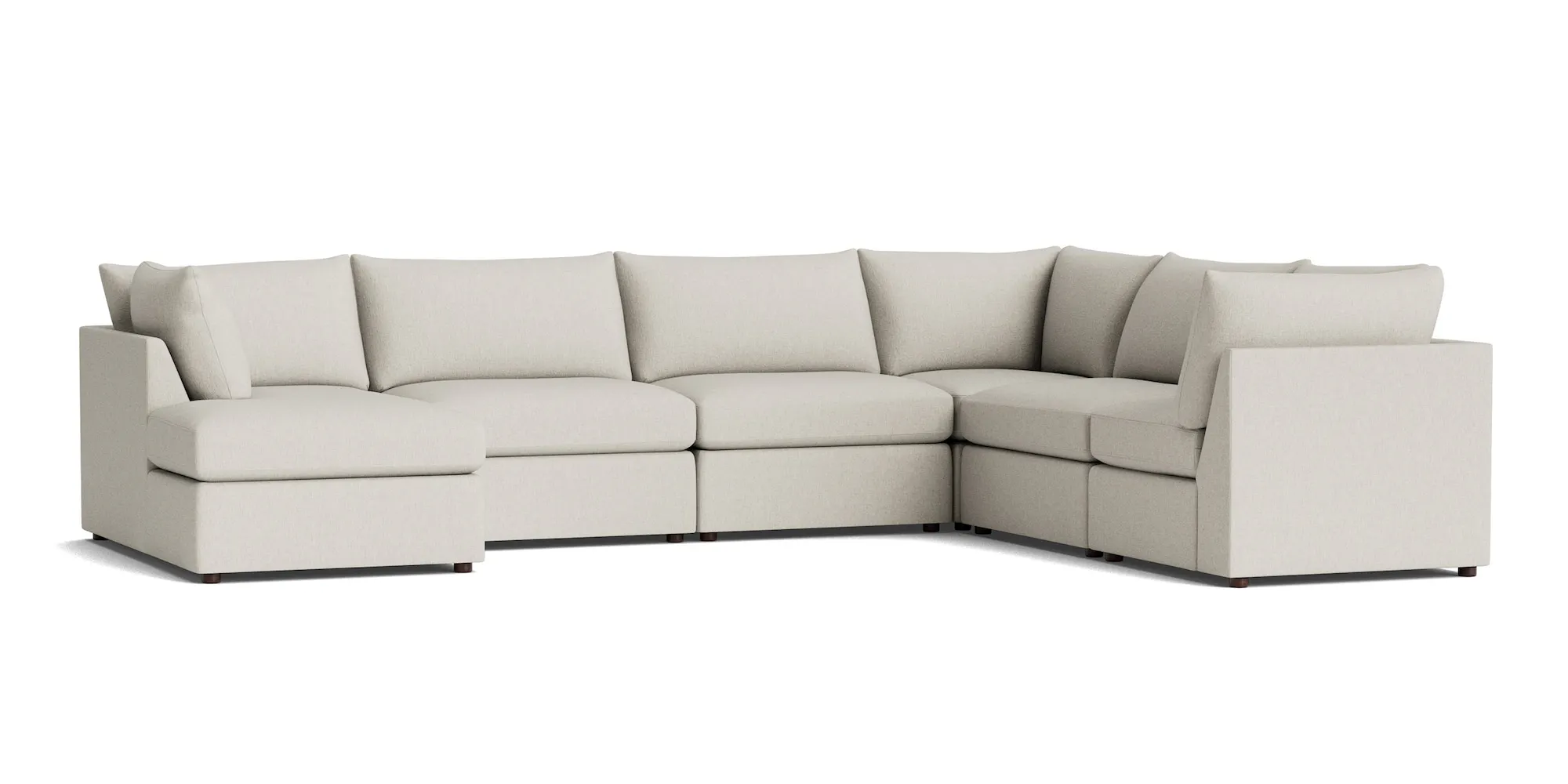 Bassett Furniture 2676-USECTLFC Beckham Modular U-Shaped Sectional