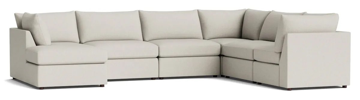 Bassett Furniture 2676-USECTLFC Beckham Modular U-Shaped Sectional Bassett Furniture 2676-USECTLFC Beckham Modular U-Shaped Sectional