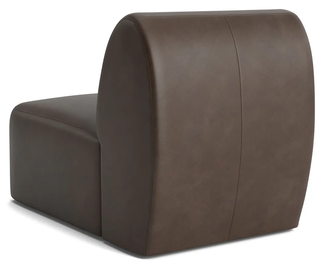 Bassett Furniture 2756-02L Clyde Leather Accent Chair Bassett Furniture 2756-02L Clyde Leather Accent Chair