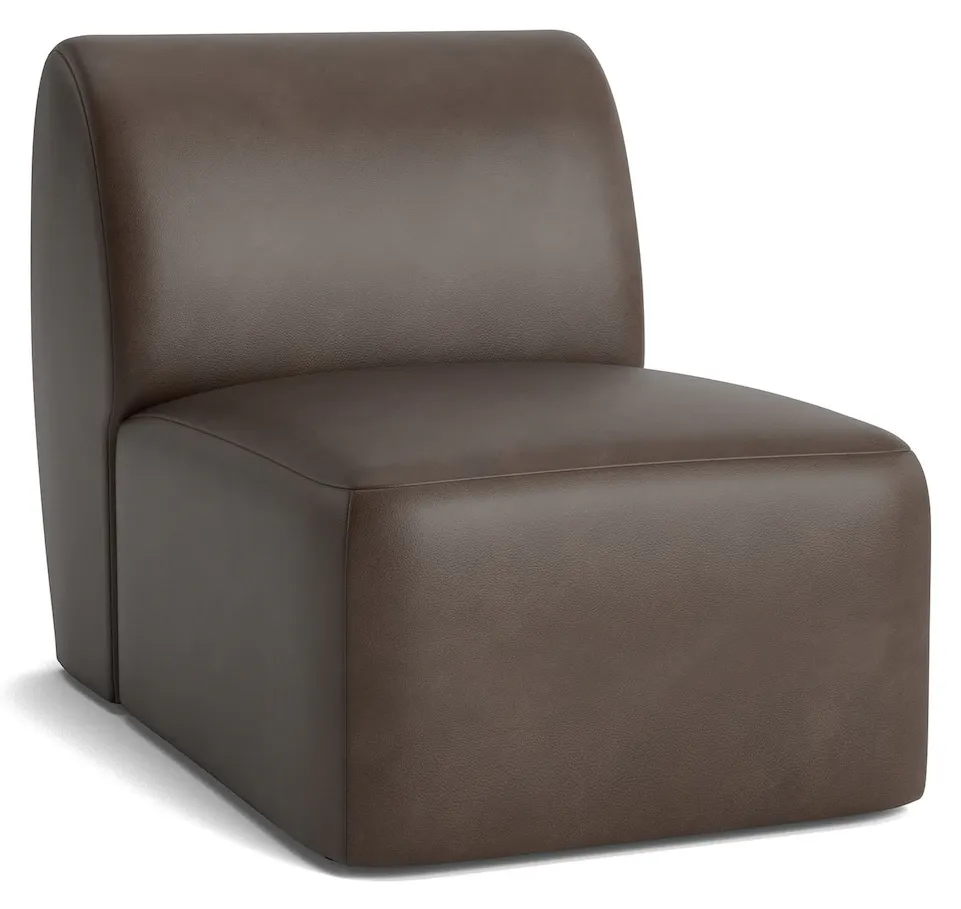 Bassett Furniture 2756-02L Clyde Leather Accent Chair Bassett Furniture 2756-02L Clyde Leather Accent Chair