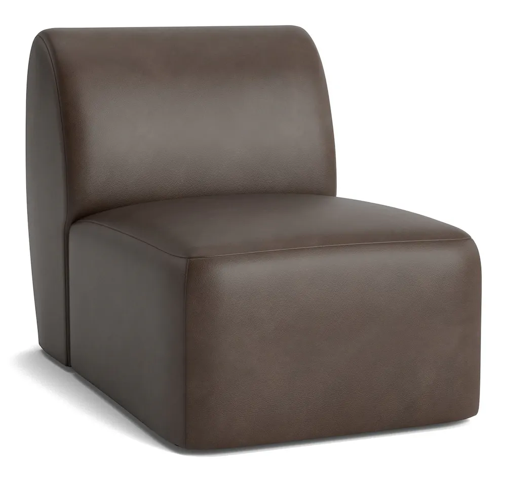 Bassett Furniture 2756-02L Clyde Leather Accent Chair Bassett Furniture 2756-02L Clyde Leather Accent Chair