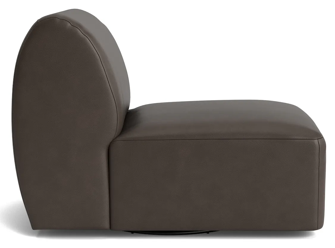 Bassett Furniture 2756-05L Clyde Leather Swivel Chair Bassett Furniture 2756-05L Clyde Leather Swivel Chair