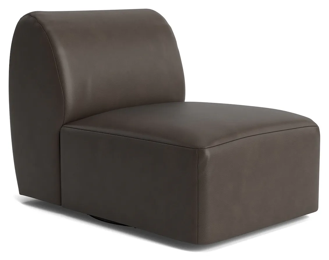 Bassett Furniture 2756-05L Clyde Leather Swivel Chair Bassett Furniture 2756-05L Clyde Leather Swivel Chair