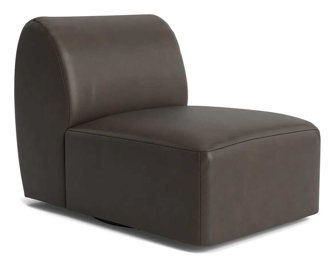 Bassett Furniture 2756-05L Clyde Leather Swivel Chair Bassett Furniture 2756-05L Clyde Leather Swivel Chair