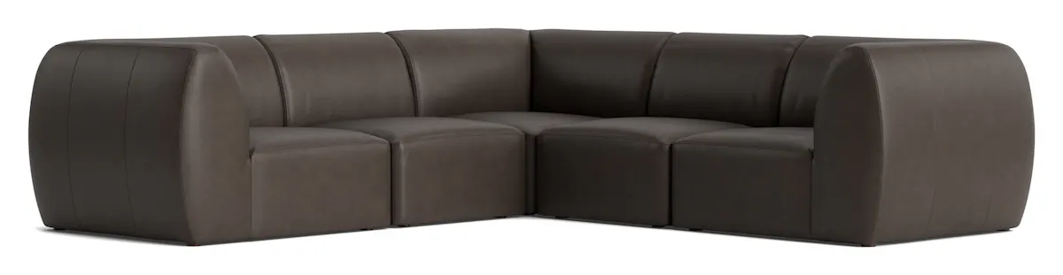 Bassett Furniture 2756-LSECTL Clyde Leather Modular L-Shaped Sectional Bassett Furniture 2756-LSECTL Clyde Leather Modular L-Shaped Sectional