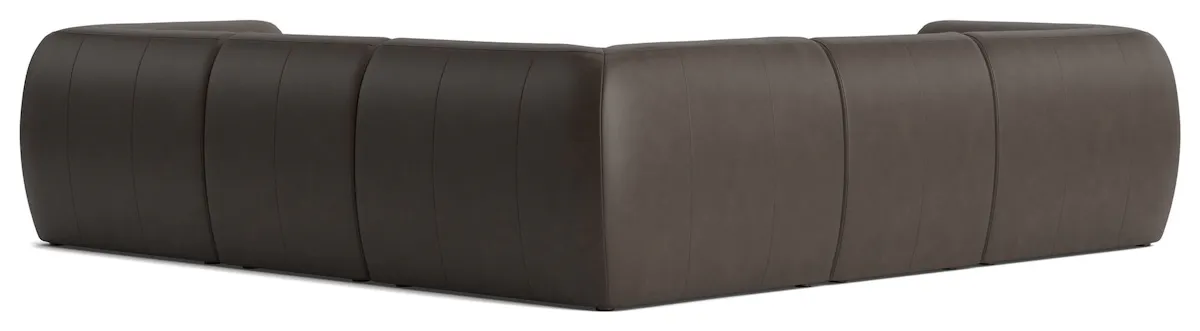 Bassett Furniture 2756-LSECTL Clyde Leather Modular L-Shaped Sectional Bassett Furniture 2756-LSECTL Clyde Leather Modular L-Shaped Sectional
