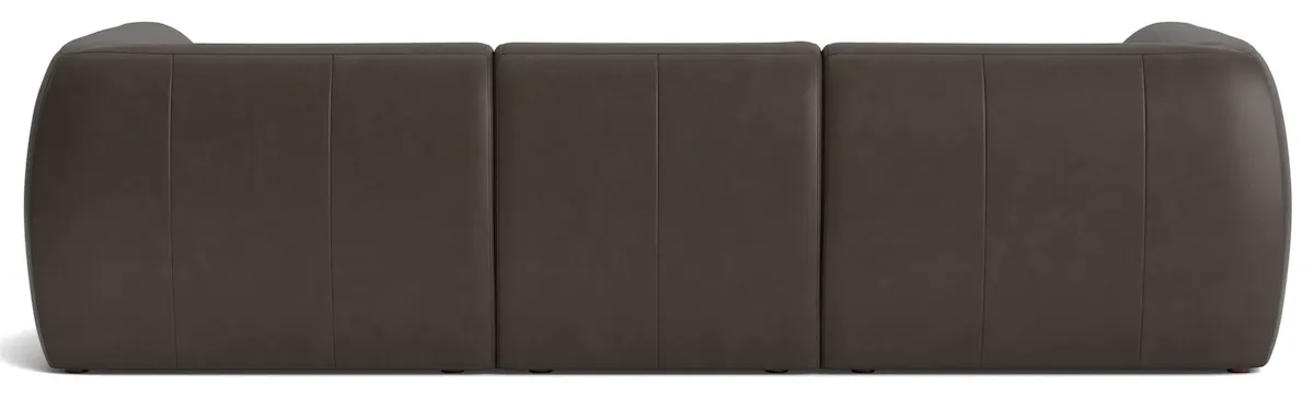 Bassett Furniture 2756-SOFAL Clyde Leather Modular Sofa Bassett Furniture 2756-SOFAL Clyde Leather Modular Sofa