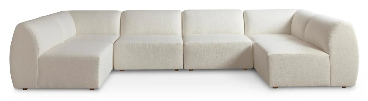 Bassett Furniture 2756-USECT6 Clyde Modular U-Shaped Sectional Bassett Furniture 2756-USECT6 Clyde Modular U-Shaped Sectional