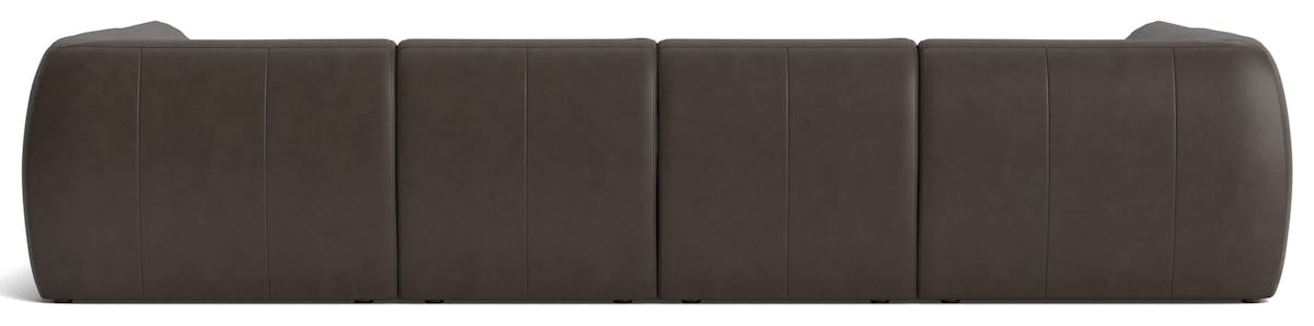 Bassett Furniture 2756-USECT6L Clyde Leather Modular U-Shaped Sectional Bassett Furniture 2756-USECT6L Clyde Leather Modular U-Shaped Sectional