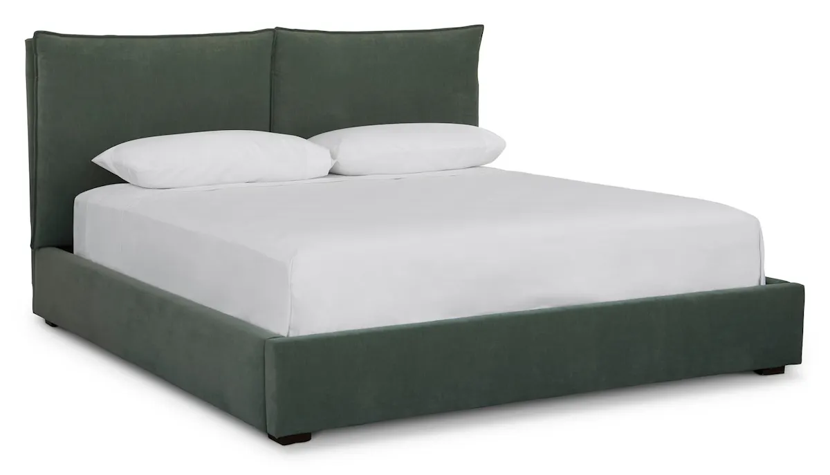 Bassett Furniture 2830-KP69-6441-4 Greer King Upholstered Bed Bassett Furniture 2830-KP69-6441-4 Greer King Upholstered Bed