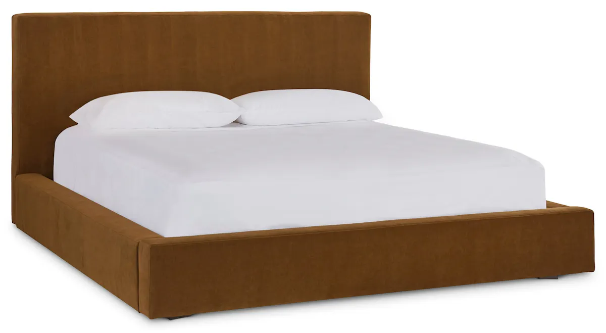 Bassett Furniture 2836-K169P-6441-8 Eden Upholstered King Bed Bassett Furniture 2836-K169P-6441-8 Eden Upholstered King Bed