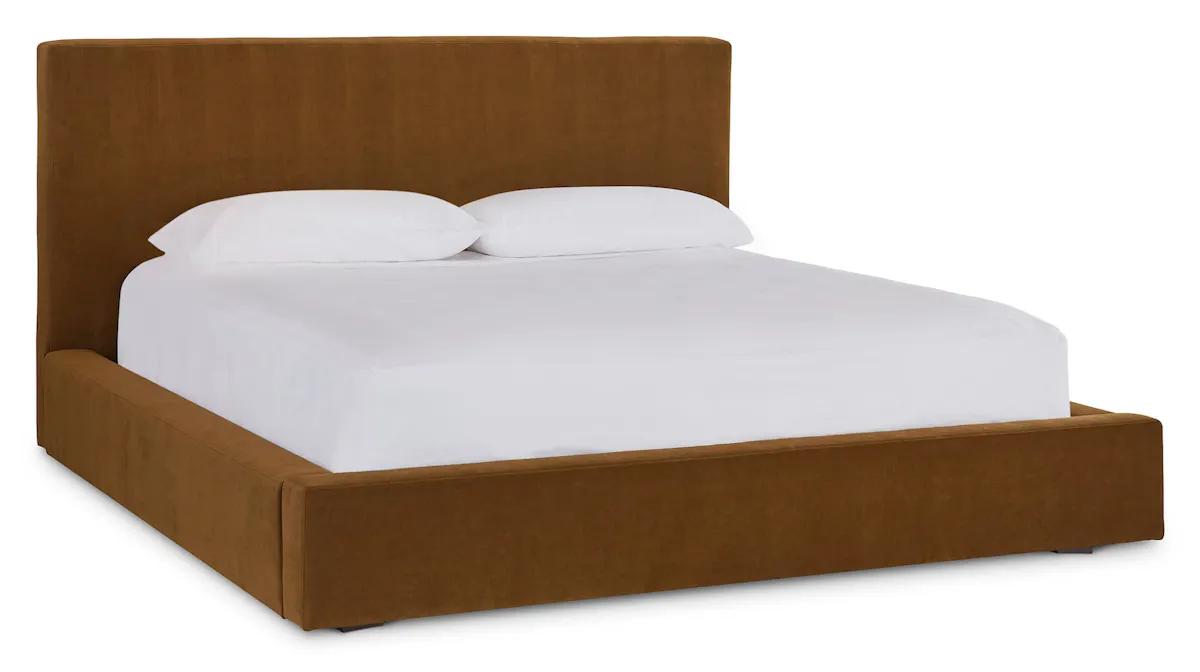 Bassett Furniture 2836-K169P-6441-8 Eden Upholstered King Bed Bassett Furniture 2836-K169P-6441-8 Eden Upholstered King Bed