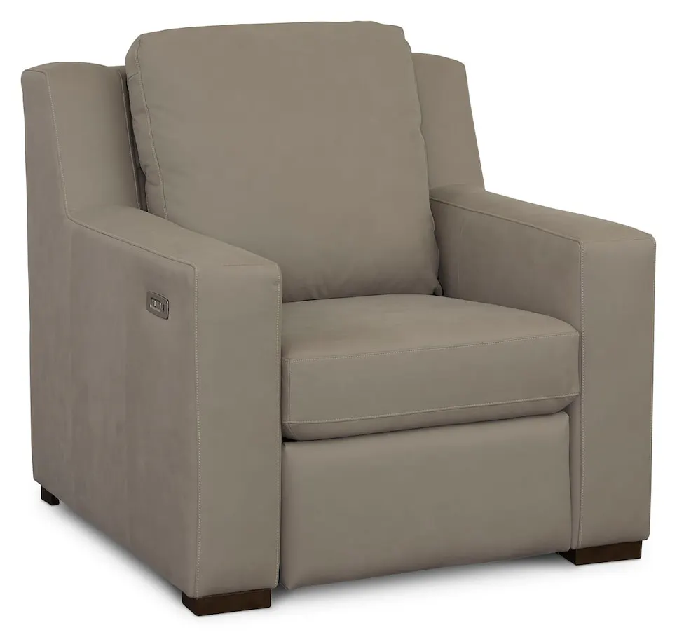 Bassett Furniture 2900-12ML Somers Leather Reclining Chair Bassett Furniture 2900-12ML Somers Leather Reclining Chair