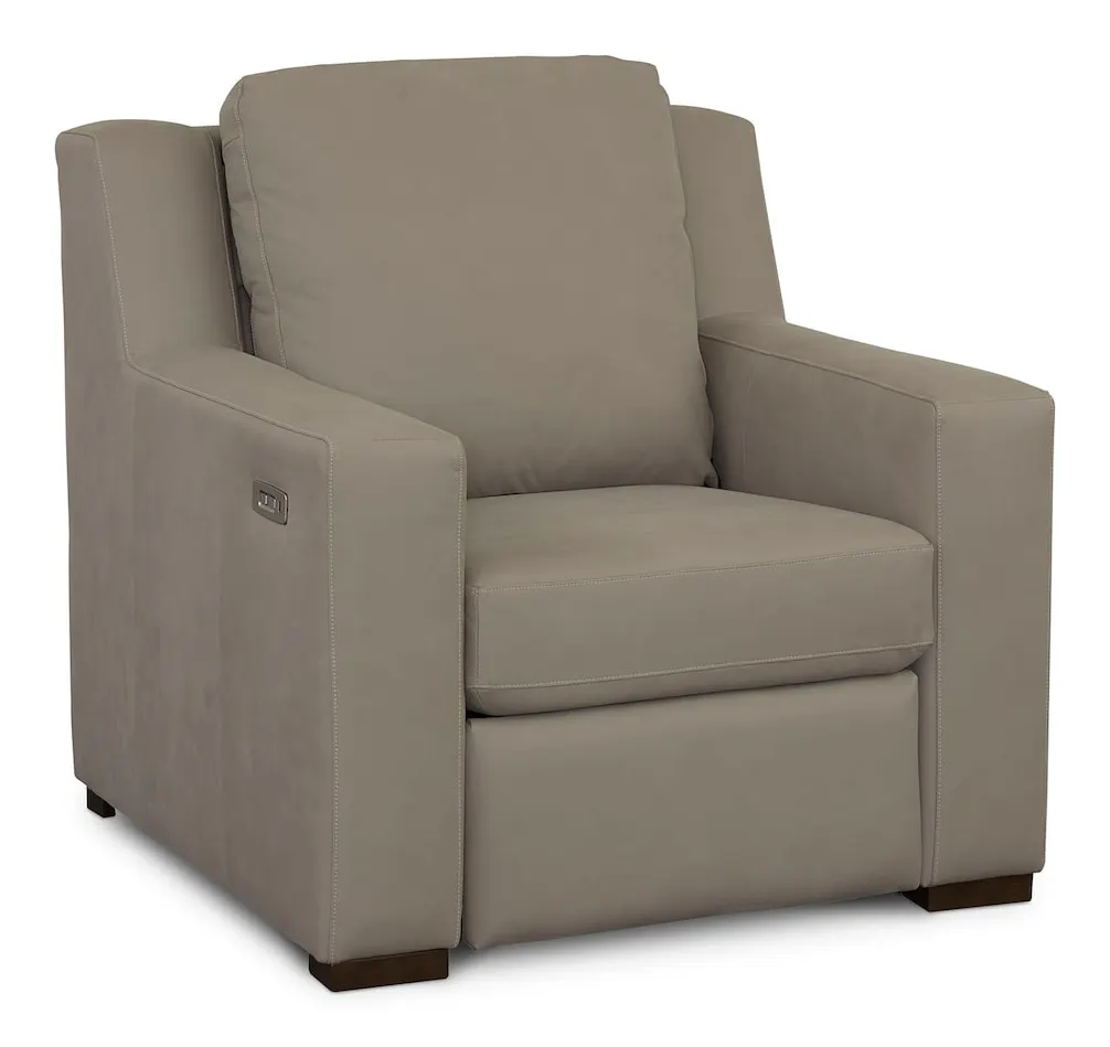 Bassett Furniture 2900-12ML Somers Leather Reclining Chair Bassett Furniture 2900-12ML Somers Leather Reclining Chair