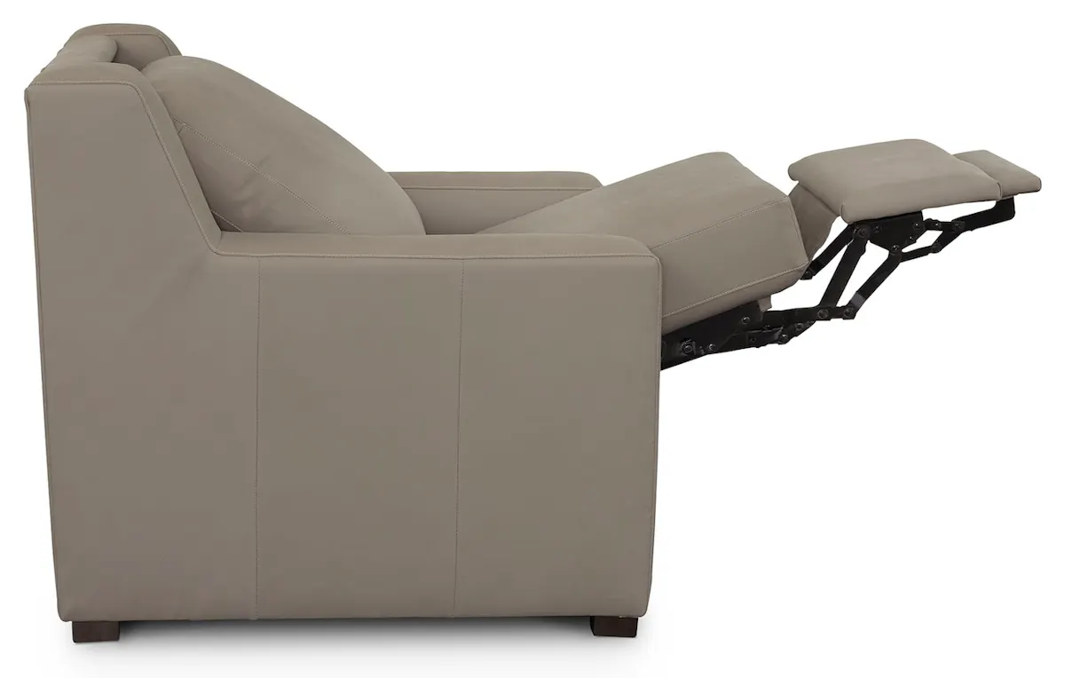 Bassett Furniture 2900-12ML Somers Leather Reclining Chair Bassett Furniture 2900-12ML Somers Leather Reclining Chair