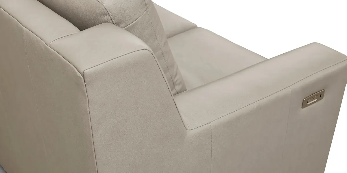 Bassett Furniture 2900-72ML Somers Leather Reclining Sofa Bassett Furniture 2900-72ML Somers Leather Reclining Sofa