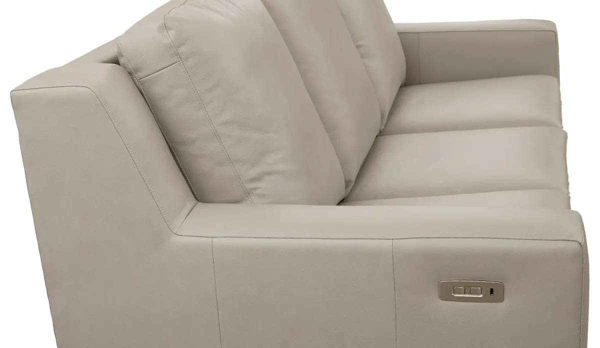 Bassett Furniture 2900-72ML Somers Leather Reclining Sofa Bassett Furniture 2900-72ML Somers Leather Reclining Sofa