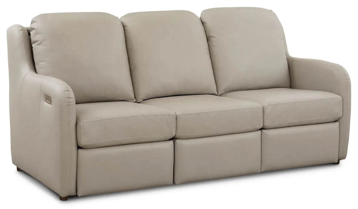 Bassett Furniture 2906-72TML Wrenn Motion Leather Reclining Sofa Bassett Furniture 2906-72TML Wrenn Motion Leather Reclining Sofa