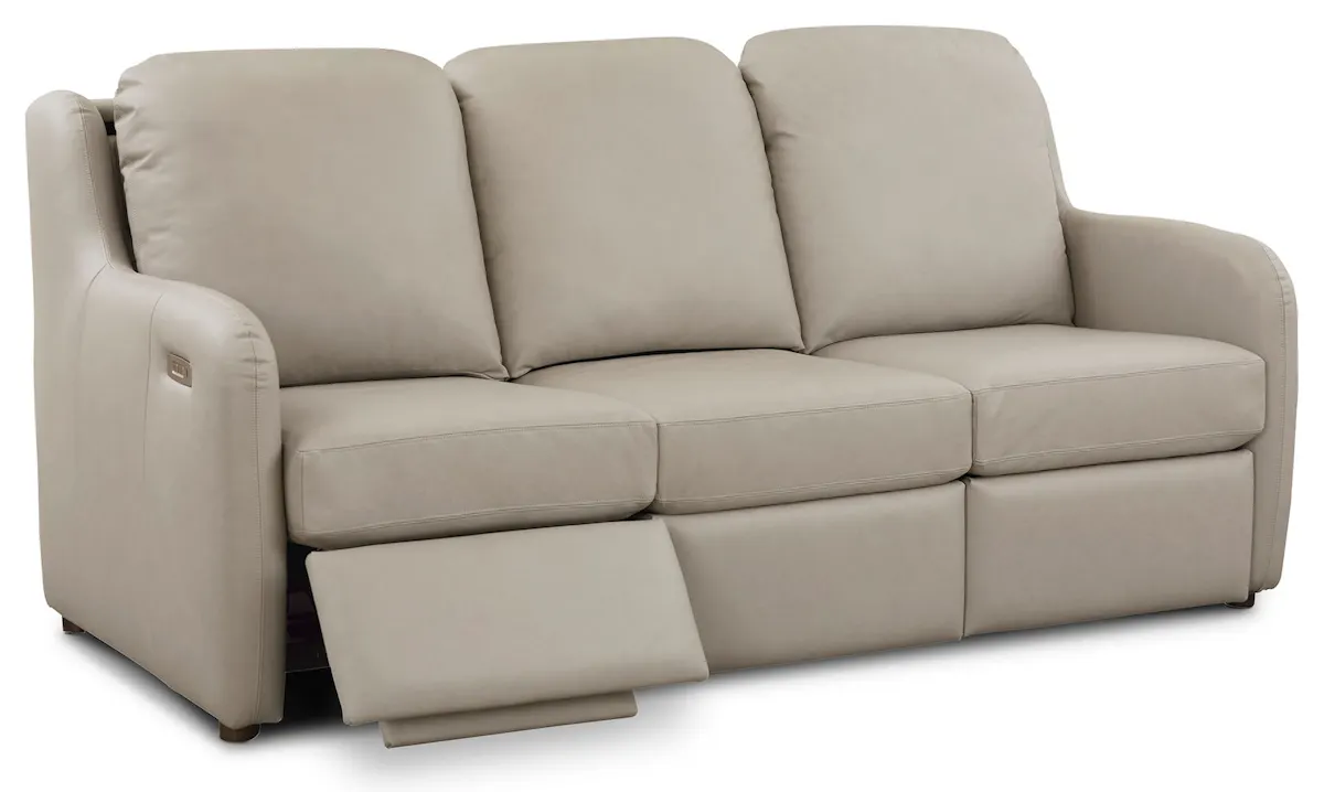 Bassett Furniture 2906-72TML Wrenn Motion Leather Reclining Sofa Bassett Furniture 2906-72TML Wrenn Motion Leather Reclining Sofa
