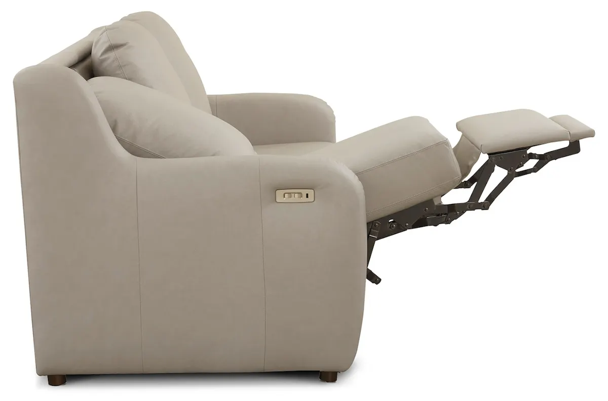 Bassett Furniture 2906-72TML Wrenn Motion Leather Reclining Sofa Bassett Furniture 2906-72TML Wrenn Motion Leather Reclining Sofa