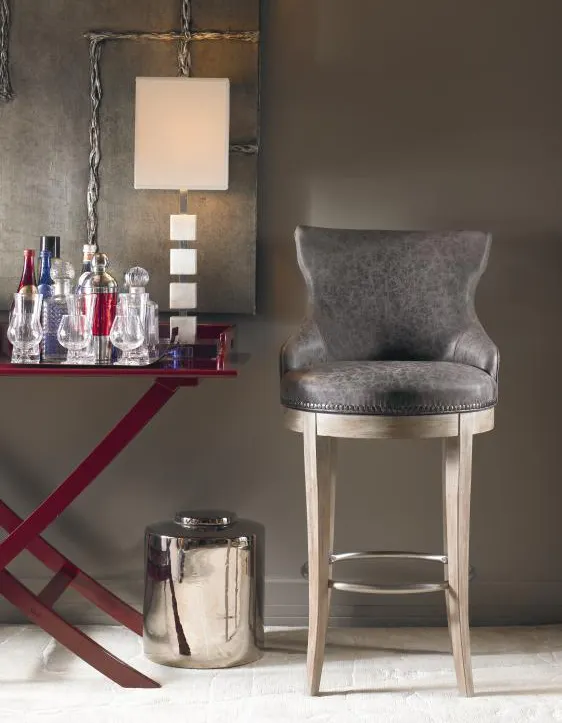Century Furniture 3800B-4 Tracy Swivel Bar Stool Century Furniture 3800B-4 Tracy Swivel Bar Stool