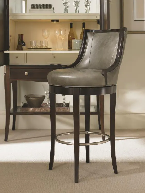 Century Furniture 3800B-6 Taylor Swivel Bar Stool Century Furniture 3800B-6 Taylor Swivel Bar Stool