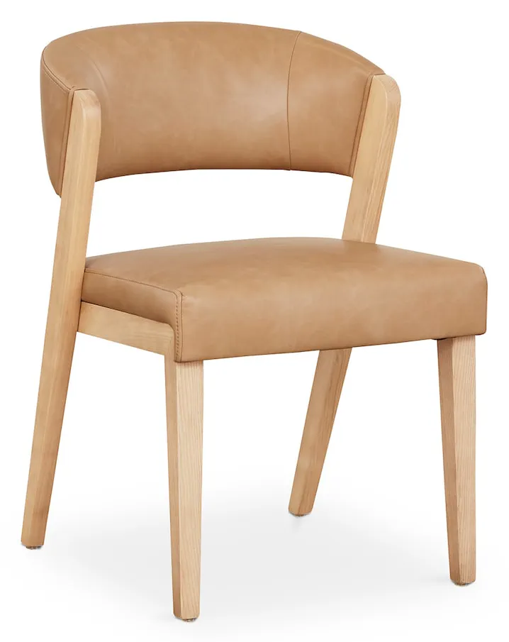 Bassett Furniture 4201-1682NCT Asher Faux Leather Dining Chair Bassett Furniture 4201-1682NCT Asher Faux Leather Dining Chair
