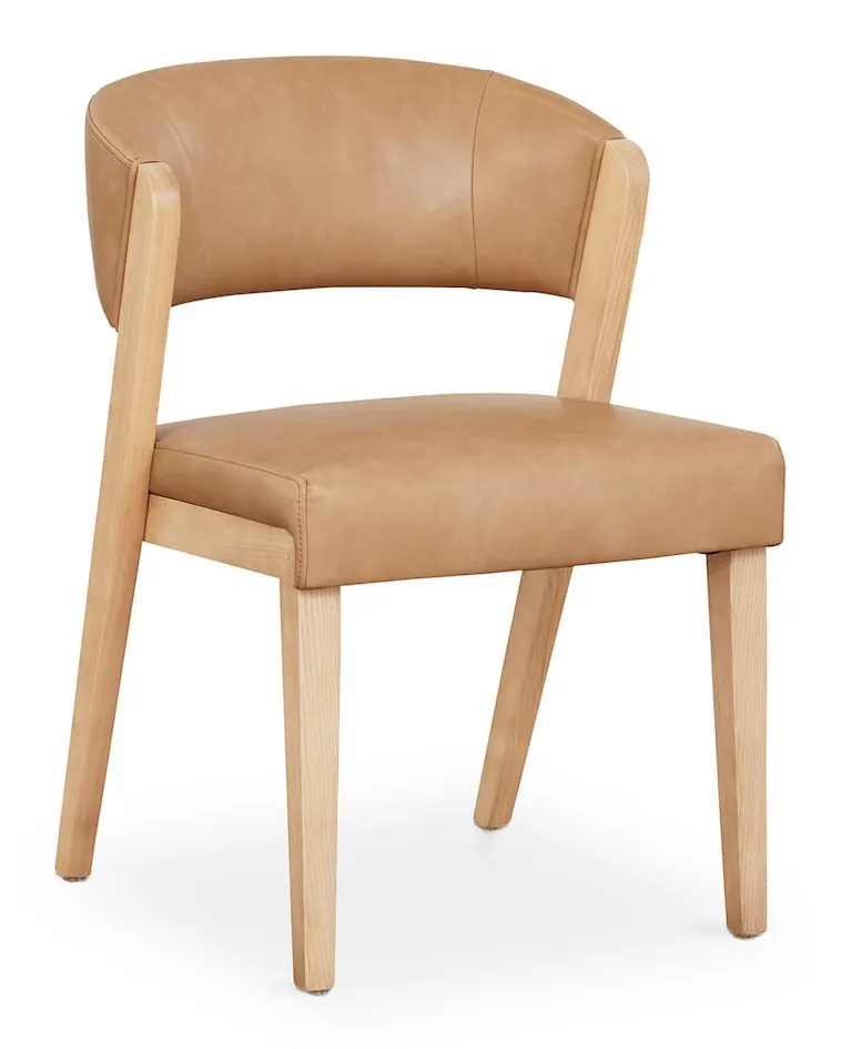 Bassett Furniture 4201-1682NCT Asher Faux Leather Dining Chair Bassett Furniture 4201-1682NCT Asher Faux Leather Dining Chair