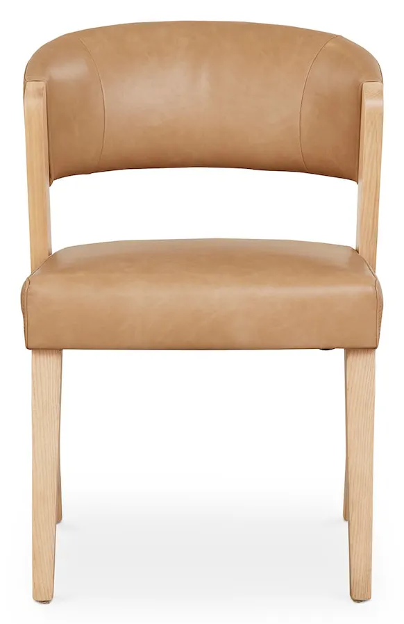 Bassett Furniture 4201-1682NCT Asher Faux Leather Dining Chair Bassett Furniture 4201-1682NCT Asher Faux Leather Dining Chair