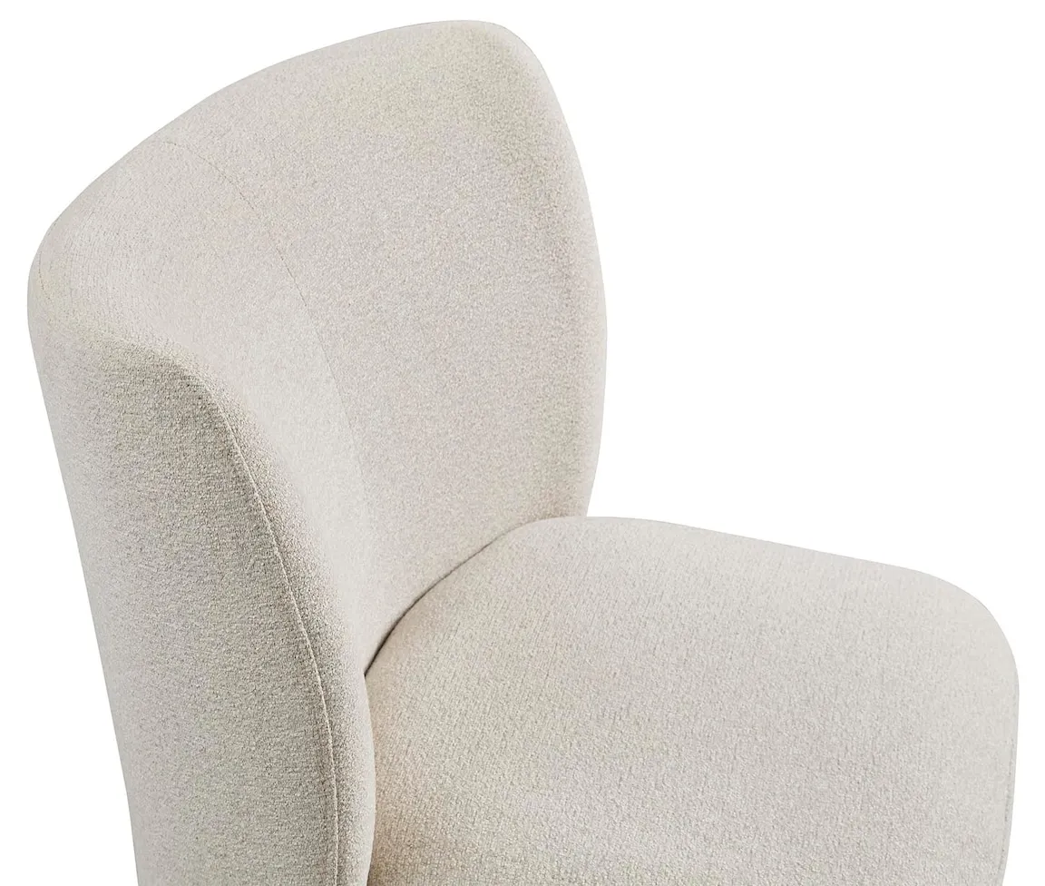Bassett Furniture 4200-B684 Reed Upholstered Dining Chair with Casters Bassett Furniture 4200-B684 Reed Upholstered Dining Chair with Casters