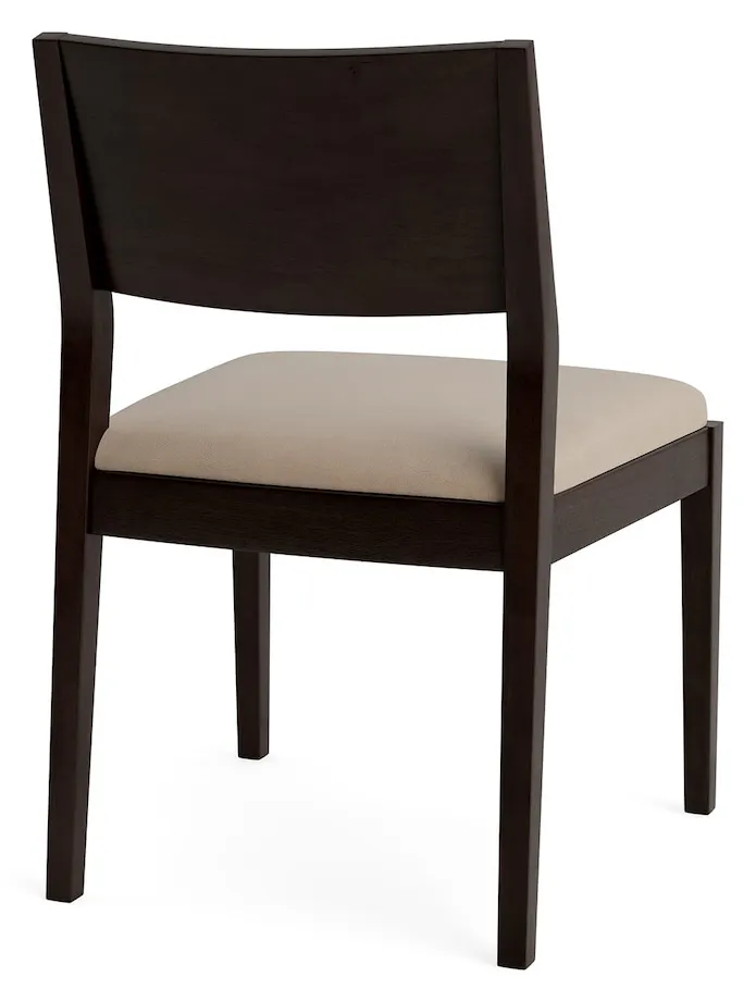Bassett Furniture 4226-2655L-55 Myers Leather Side Dining Chair Bassett Furniture 4226-2655L-55 Myers Leather Side Dining Chair