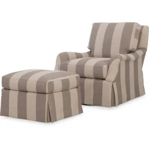 Wesley Hall 460-25 Kent Ottoman