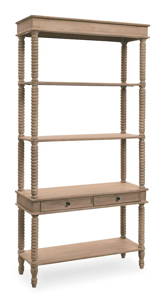 Bassett Furniture 6024-0682 Portsmouth Etagere Bassett Furniture 6024-0682 Portsmouth Etagere