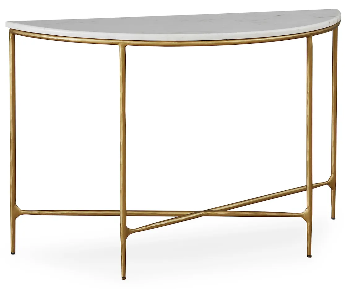 Bassett Furniture 6216-K698 Keswick Demilune Console Table Bassett Furniture 6216-K698 Keswick Demilune Console Table