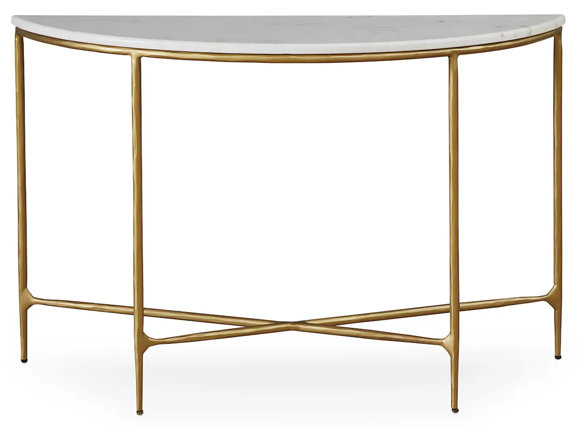 Bassett Furniture 6216-K698 Keswick Demilune Console Table Bassett Furniture 6216-K698 Keswick Demilune Console Table