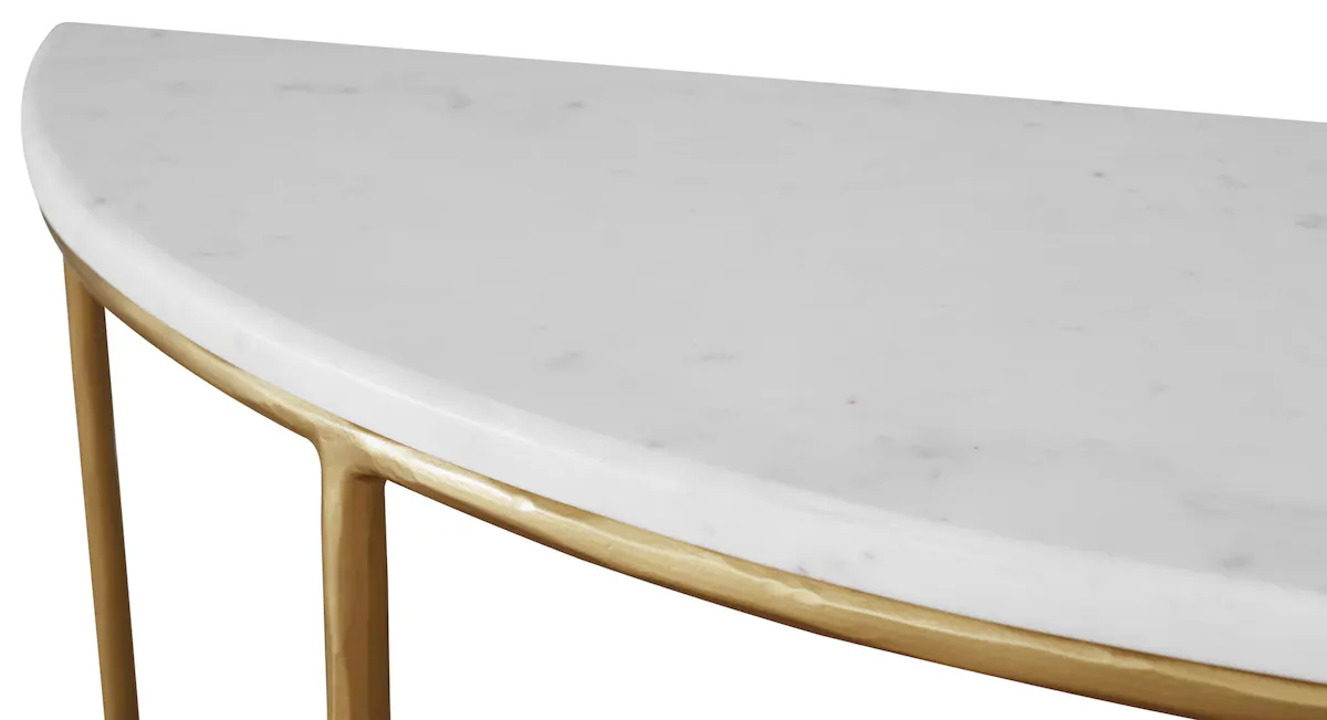 Bassett Furniture 6216-K698 Keswick Demilune Console Table Bassett Furniture 6216-K698 Keswick Demilune Console Table