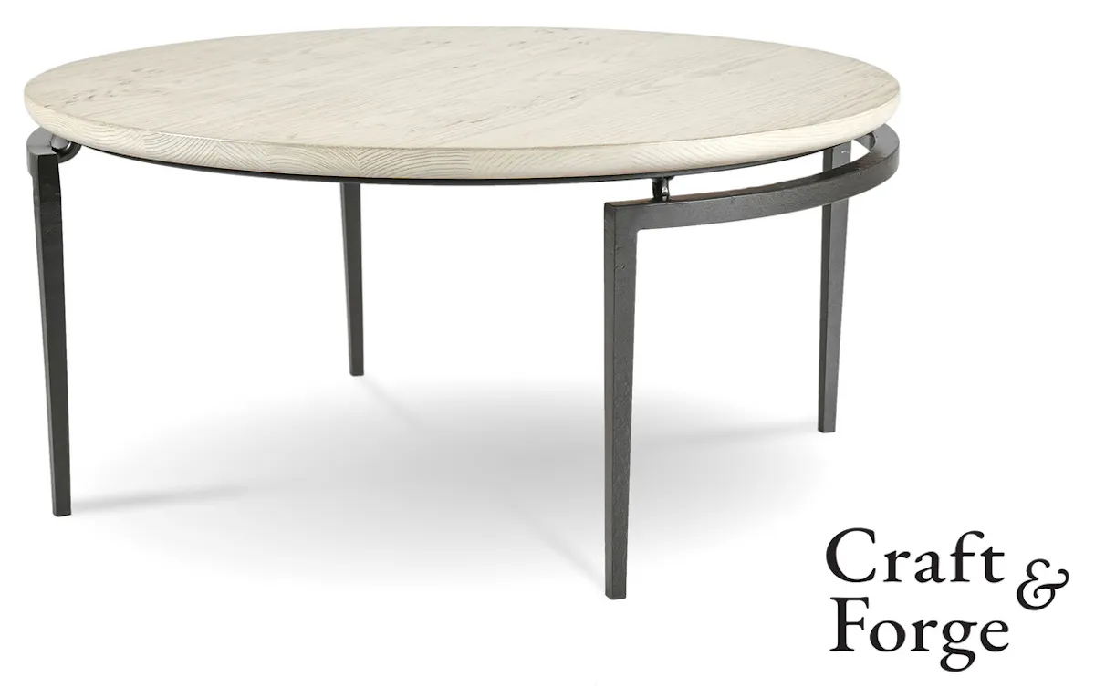 Charleston Forge 7041 Armory 36” Round Cocktail Table Charleston Forge 7041 Armory 36” Round Cocktail Table