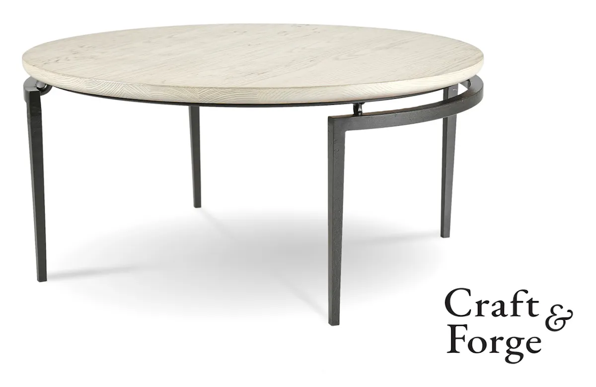 Charleston Forge 7041 Armory 36” Round Cocktail Table Charleston Forge 7041 Armory 36” Round Cocktail Table
