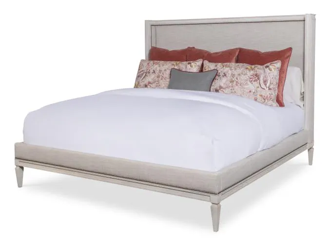 Century Furniture 899-126 Maison '47 Upholstered Wing Bed - King 6/6 Century Furniture 899-126 Maison '47 Upholstered Wing Bed - King 6/6