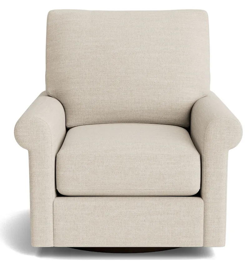 Bassett Furniture C100-05SF True Custom Sock Arm Swivel Chair Bassett Furniture C100-05SF True Custom Sock Arm Swivel Chair