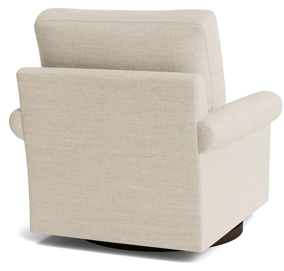 Bassett Furniture C100-05SF True Custom Sock Arm Swivel Chair Bassett Furniture C100-05SF True Custom Sock Arm Swivel Chair