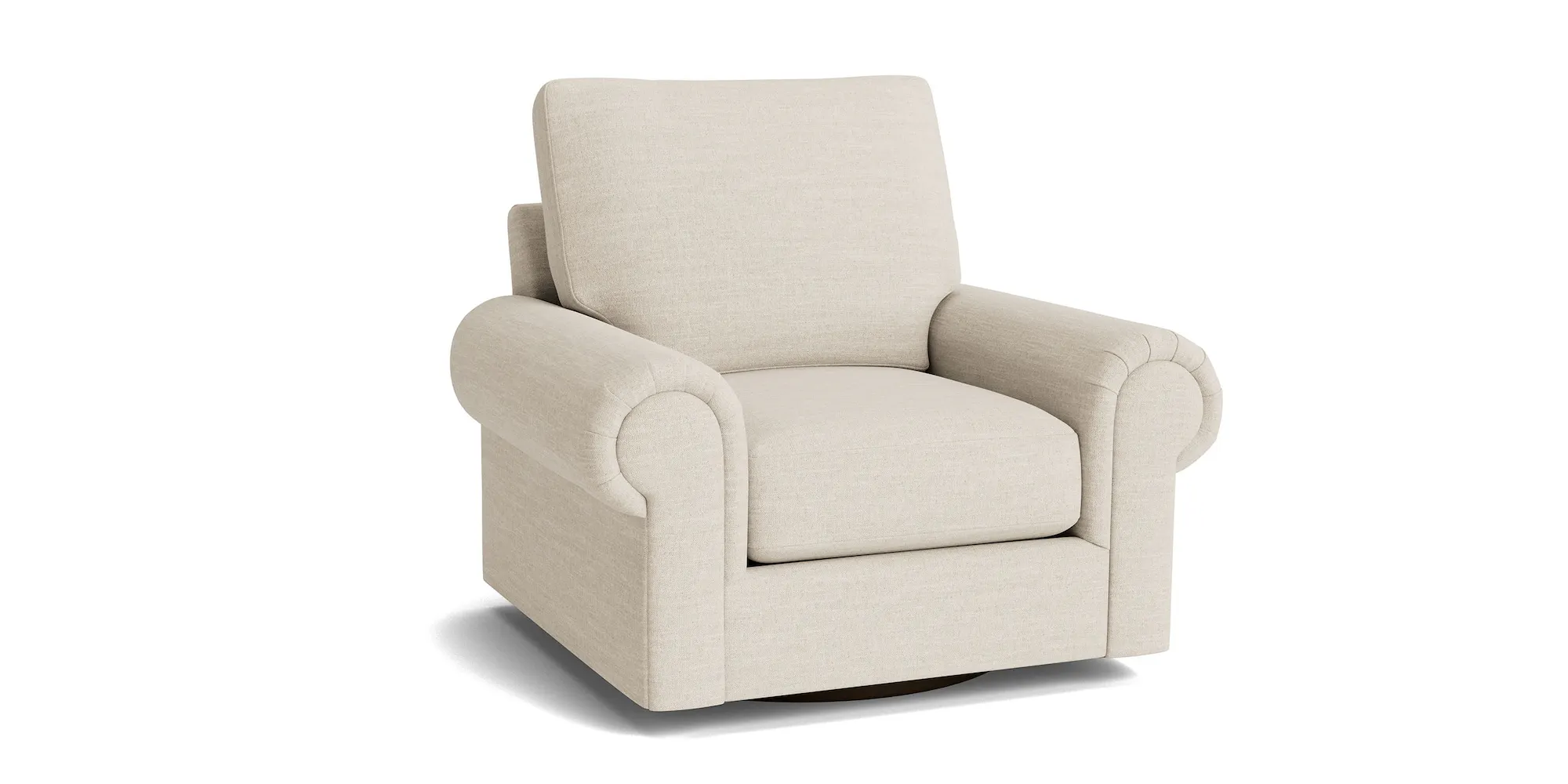 Bassett Furniture C400-05SF True Custom Large Panel Arm Swivel Chair